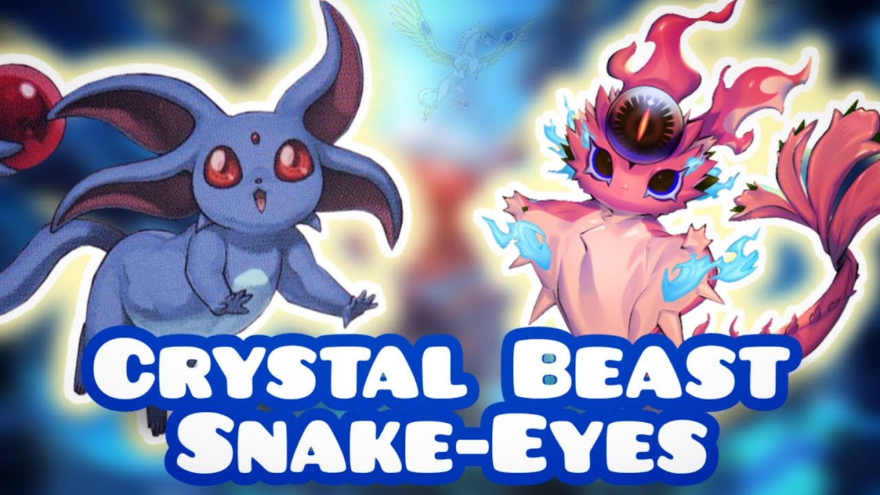 Crystal Beast Snake-Eyes! Pegasus 1 Card Combos Showcase! - YouTube