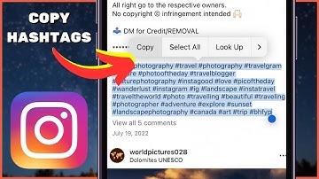 How to Copy Hashtags on Instagram