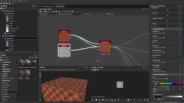 Substance Designer Create Paddled Cushion 08 Add Metal In a New Graph