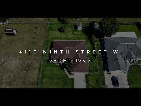 4110 Ninth St W, Lehigh Acres, FL home video tour
