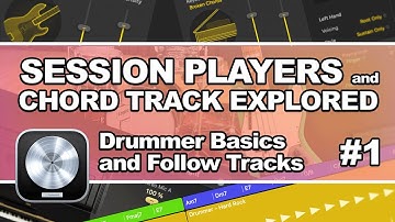 Logic Pro 11 - Session Players #01: Drummer Basics and Follow Tracks