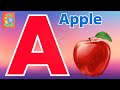 The ABC Phonics Song : A is for Apple 🍎 | Count to 10 Numbers Song | 7 Colors of Rainbow Song