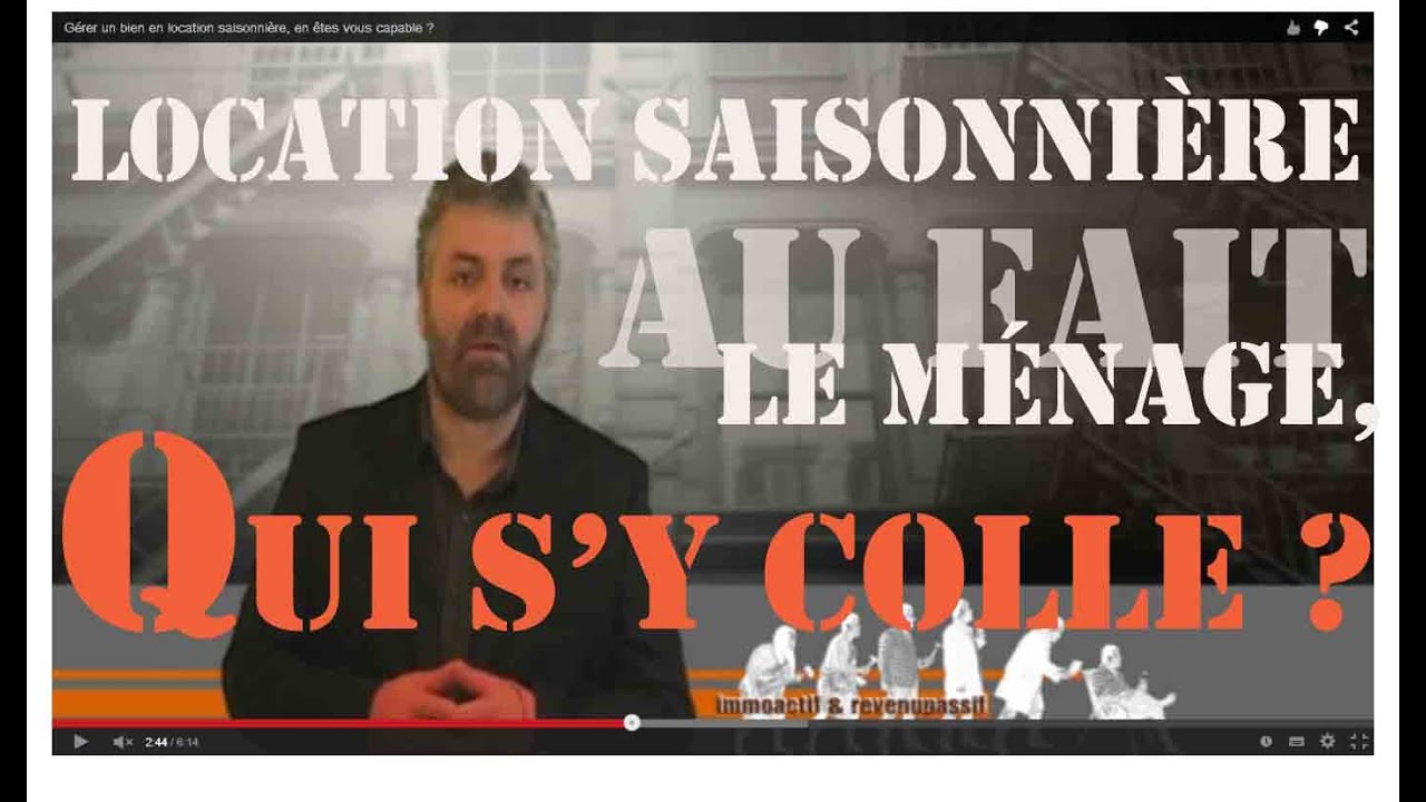 Gérer un bien en location saisonnière, en es-tu capable ?