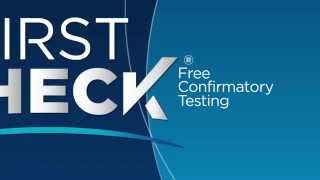 First Check home drug tests segment: CONFIRMATORY TESTING