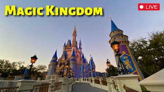 🔴LIVE🔴Magic Kingdom Sunday Night & Happily Ever After Fireworks | Walt Disney World Live Stream HD