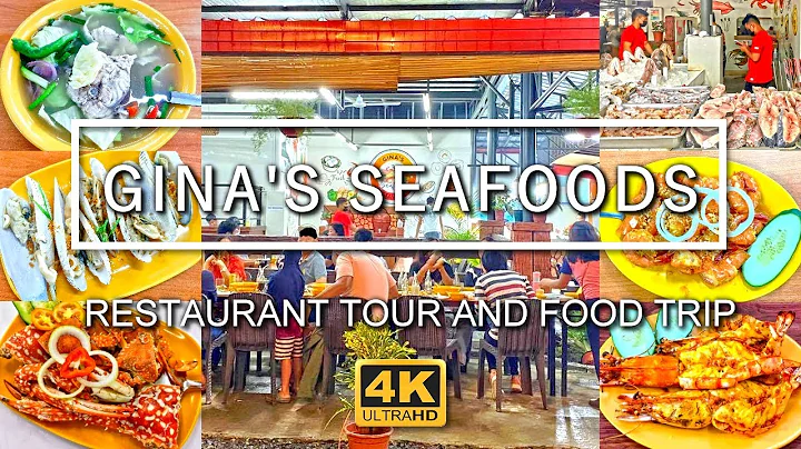 Gina's Seafoods Restaurant Tour [4K] | One of the ...