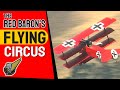 The Red Baron's Jasta 11 Fokker Dr.1 triplanes from WW1
