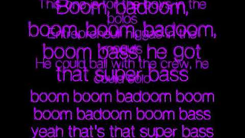 Thumbnail of Nicki Minaj - Super Bass Lyrics