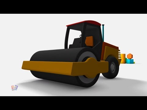 도로 롤러 | 장난감을 unboxing | 아이들을위한 비디오 | 장난감 차량 | Unboxing <strong>Road</strong> <strong>Roller</strong> | Transport Video | Learn Vehicle