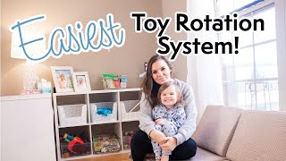 EASY Toy Rotation Routine | Toy Rotation System | Toy Rotation for Toddlers