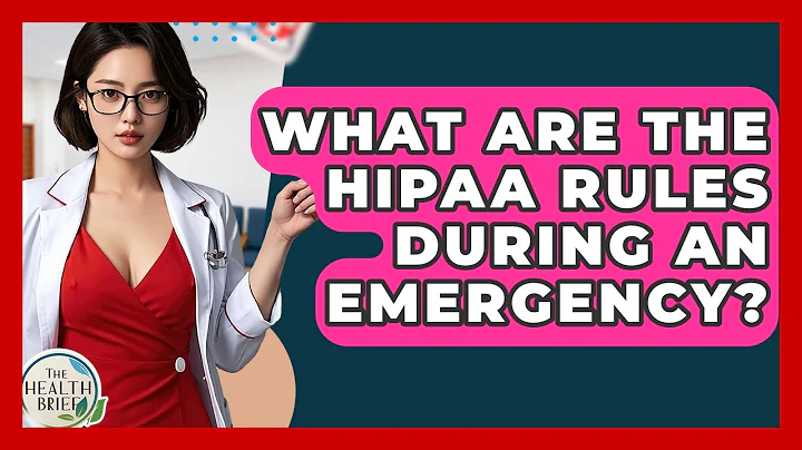 What Are The HIPAA Rules During An Emergency? - The Health Brief