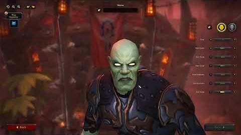 World of Warcraft Shadowlands Character Creation Undead Male