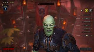 World of Warcraft Shadowlands Character Creation Undead Male