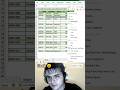 3 Ways to Do This in Excel #excel #exceltips #spreadsheet #shorts