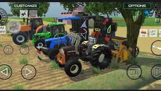 #Drive JCB 3DX [4×4]🔥 And Unloading Stone From Dumper💥 Truck In Games Add new tractors