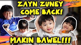 VLOG #256 - KELAKUAN ZAYN ZUNEY MAIN KE RUMAH BUNDA NISYA!!!