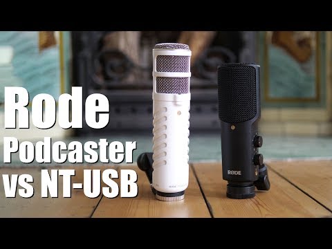 Rode Podcaster vs NT USB review - best microphone for podcasts and voiceovers