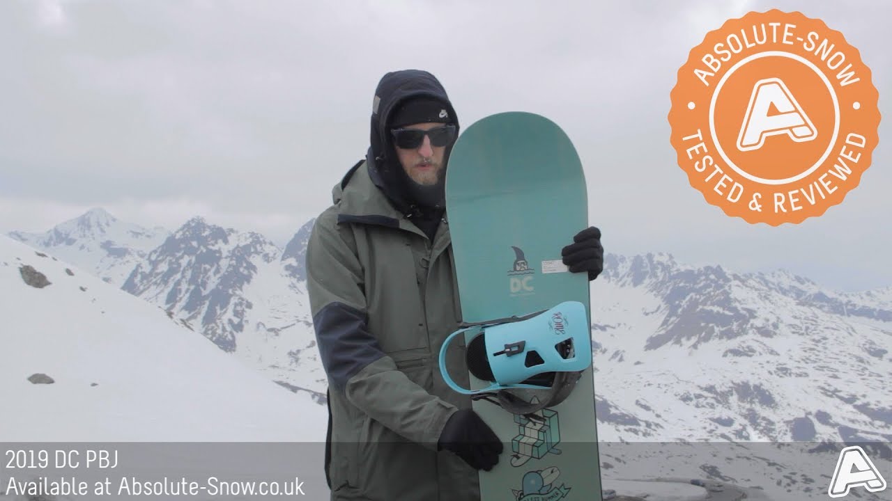 2018 / 2019 | DC PBJ Snowboard | Video Review - YouTube