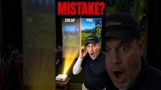 Making a Budget Projector Actually WORK #golfsimulator #diy #golf