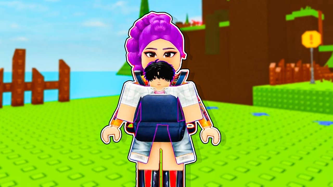 RUMI AVEC SON BÉBÉ JINU DANS ROBLOX, KICK THE BABY, LANCE TON BÉBÉ