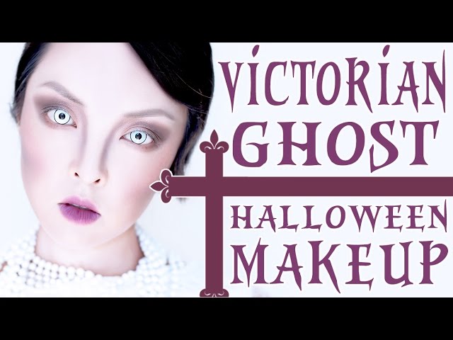 Ghost Makeup Halloween Tutorial | Victorian Ghost - YouTube