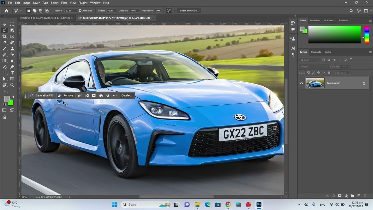 How to use the Magnetic Lasso Tool in Adobe Photoshop 