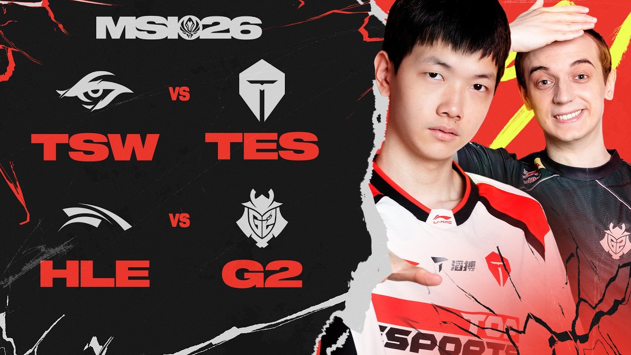 🔴TOP ESPORTS vs TEAM SECRET WHALES🔴G2 ESPORTS vs HLE🔴MID-SEASON INVITATIONAL KNOCKOUT STAGE 2026🔴