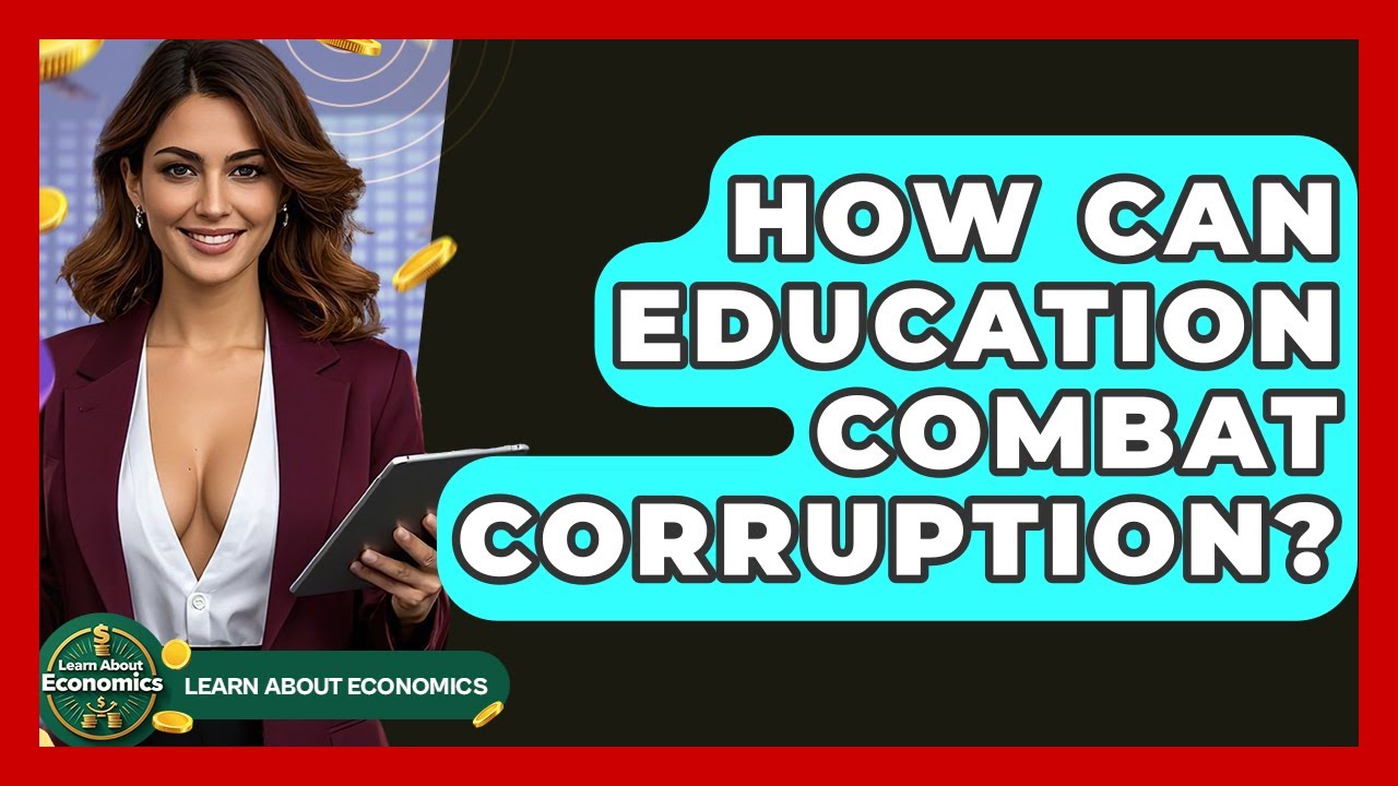How Can Education Combat Corruption? - Learn About Economics