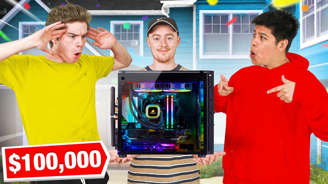 Team New Age MANSION $100,000 Gaming Setup Tours! (Slick, Muz, Looter, & MORE)
