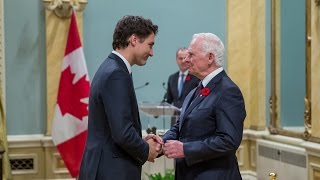 PM Trudeau delivers remarks following the swearing-in of the 29th Ministry