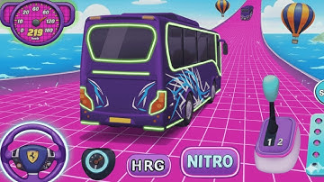 Crazy Bus Mega Ramp Impossible Racing - Bus Stunts Impossible Tracks - Android Gameplay #11