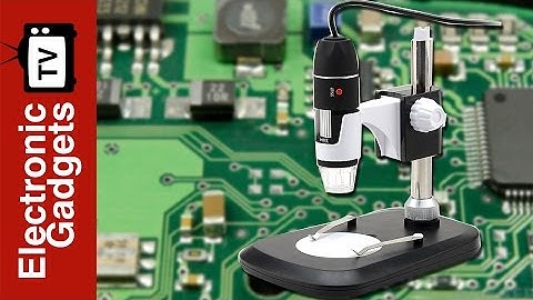 USB Digital Microscope with 40X-800X Magnification, Photo + Video Support