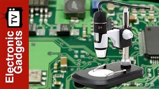 USB Digital Microscope with 40X-800X Magnification, Photo + Video Support