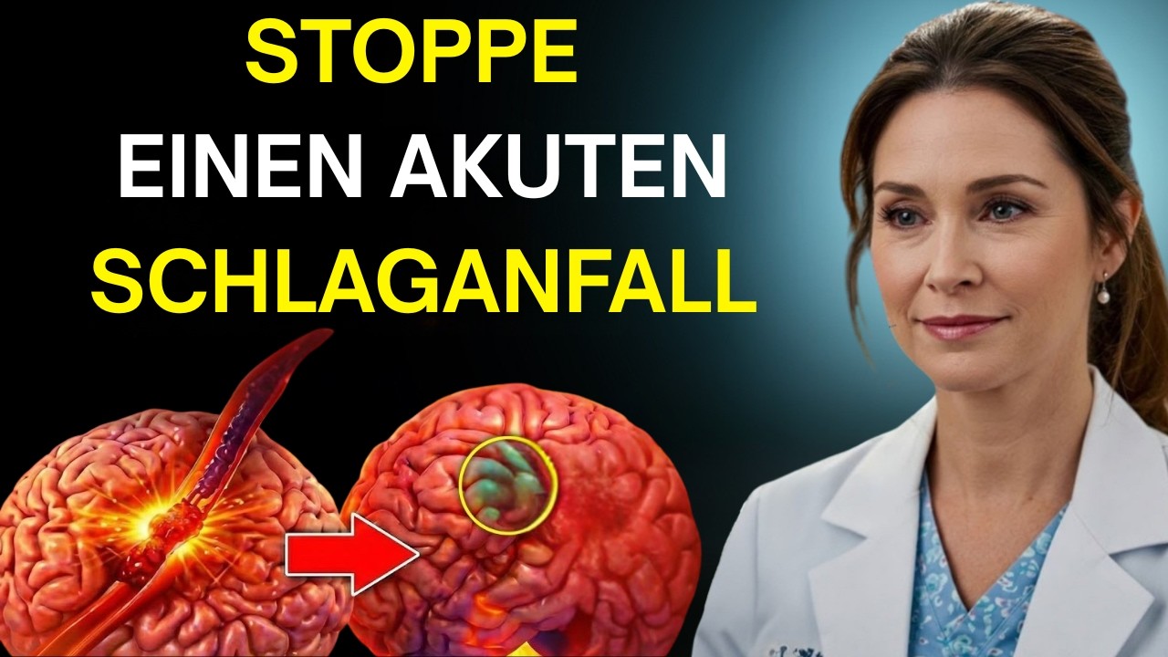 Tun Sie dies sofort – die 3-Minuten-Technik, die einen Schlaganfall verhindern kann
