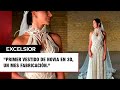 Confeccionan el primer vestido de novia en 3D; tardó un mes en fabricarse