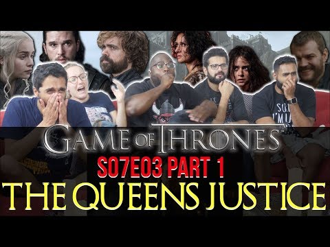 Game of Thrones - 7x3 The Queen's Justice  [Part 1] - Group Reaction + Skit