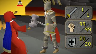 Level 58 With Statius Hammer And Armour