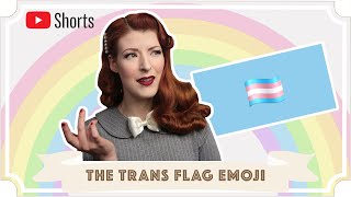 The Trans Flag Emoji 🏳️‍⚧️ #shorts