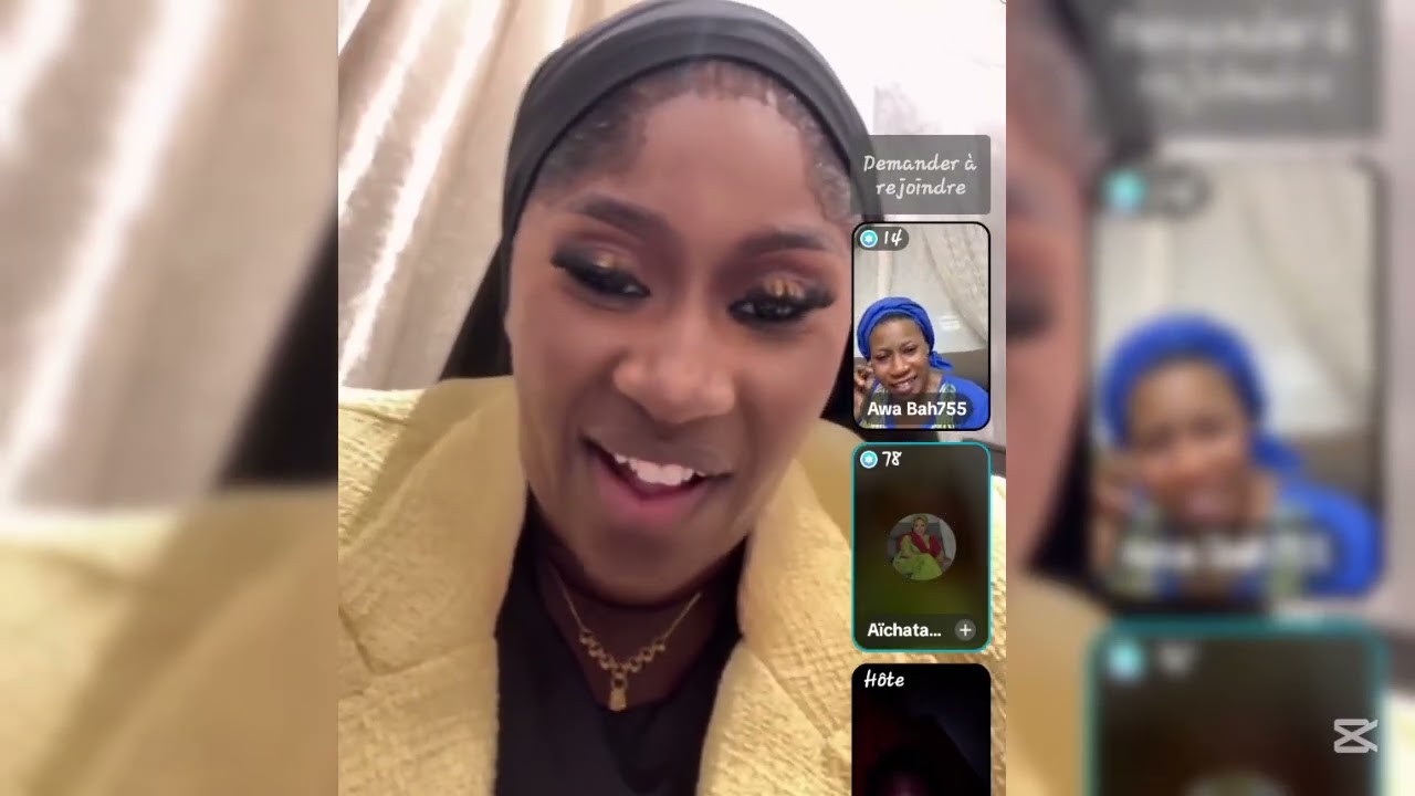 MARIAM BAH LAGARE ET SON STAFF PARLENT FORT👂