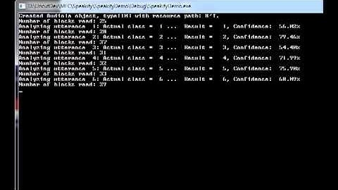 Uncut Video speaker recognition - "Who is it?"