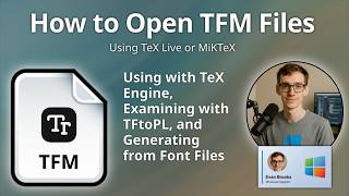How to Open TFM Files (TeX Font Metric) How to Open TFM Files (TeX Font Metric)