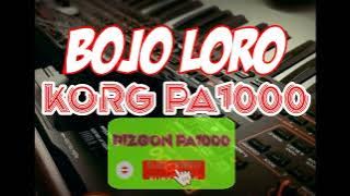 Bojo loro Cover KORG pa1000 Terbaru