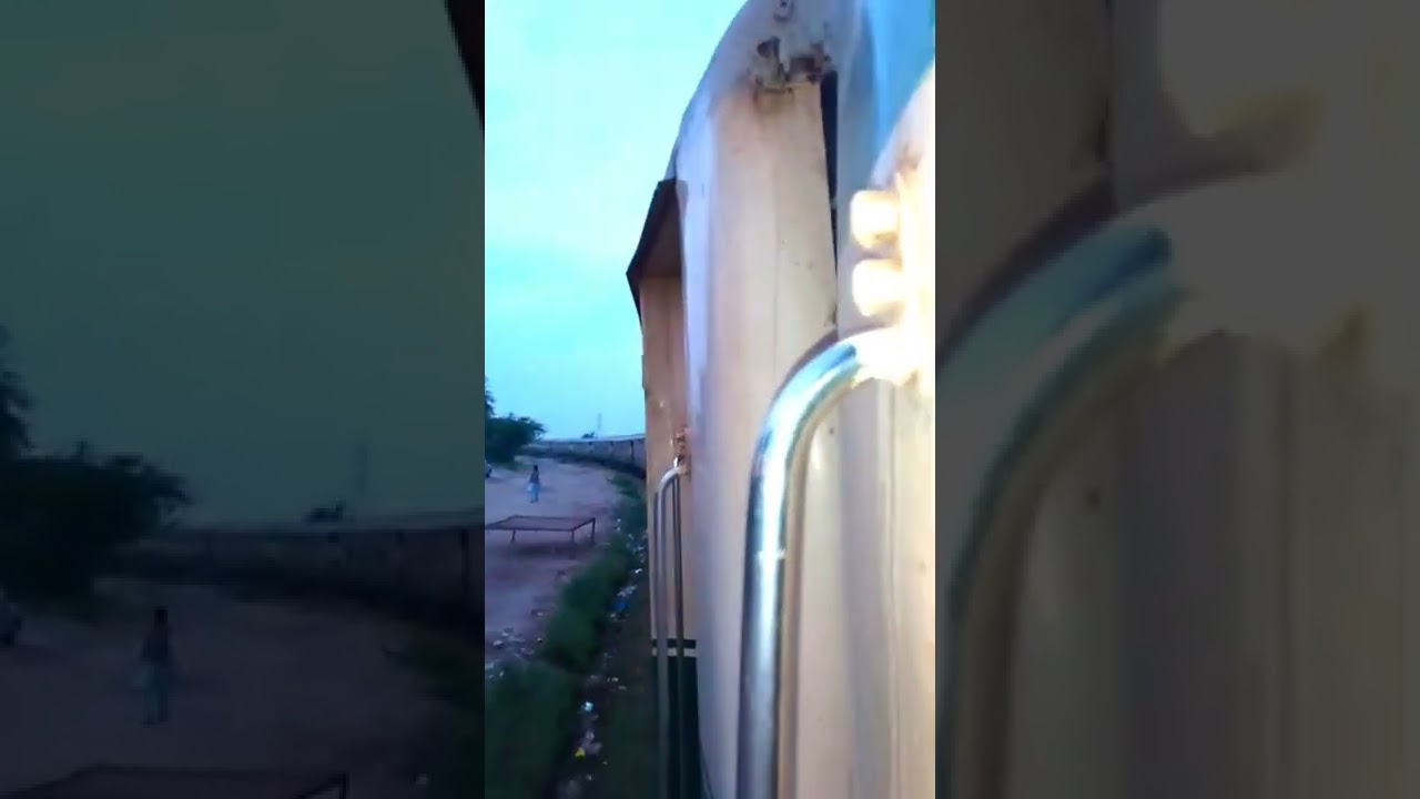 mianwali express entering 