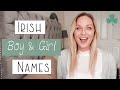 Irish Baby Names with Pronunciation and Meaning | collab with SJ Strum