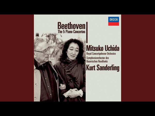 Beethoven - Concerto pour piano & orch n°4: Finale : M.Uchida / Royal Concertgebouw Amsterdam / K.Sanderling