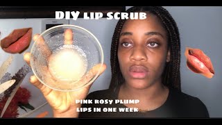 how to: get pink rosy healthy lips naturally.