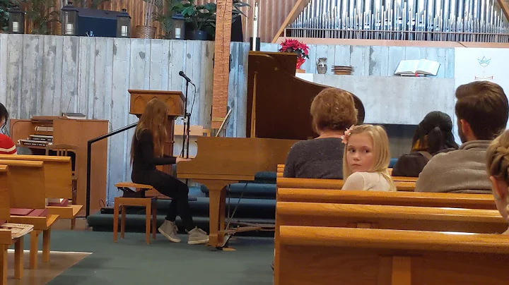 Ashlyn piano recital January 2020