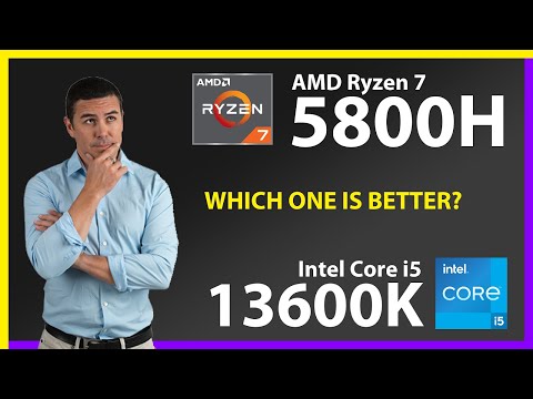 AMD Ryzen 7 5800H vs INTEL Core i5 13600K Technical Comparison