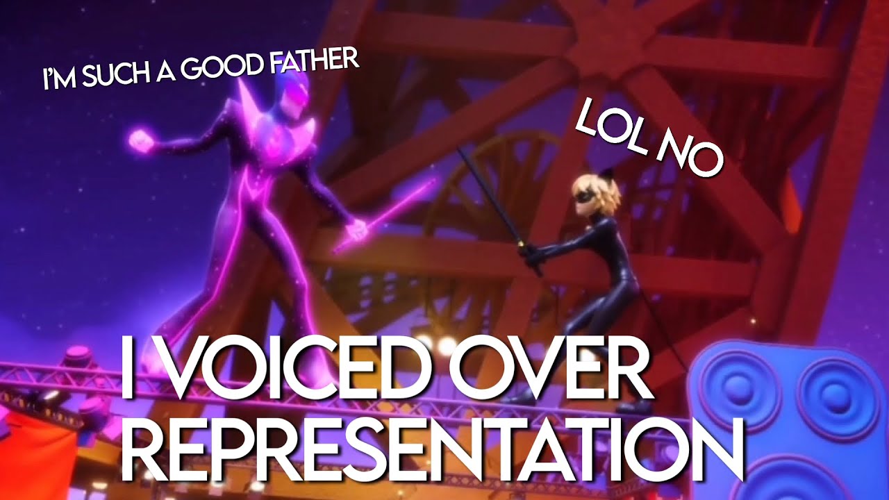 I voiced over representation