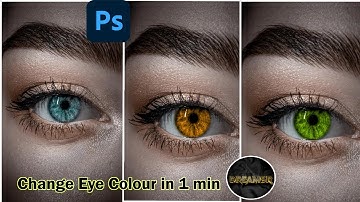 How to change Eye Colour in Photoshop || Photoshop Tutorial